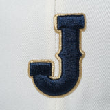 子供用 ニューエラ キャップ 9FIFTY WBC 日本 YOUTH 2026 WORLD BASEBALL CLASSIC J LOGO SNAPBACK CAP CHROME NAVY