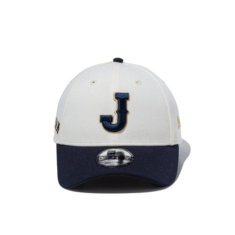 ニューエラ キャップ 9FORTY WBC 日本 2026 WORLD BASEBALL CLASSIC J LOGO STRAPBACK CAP CHROME-NAVY