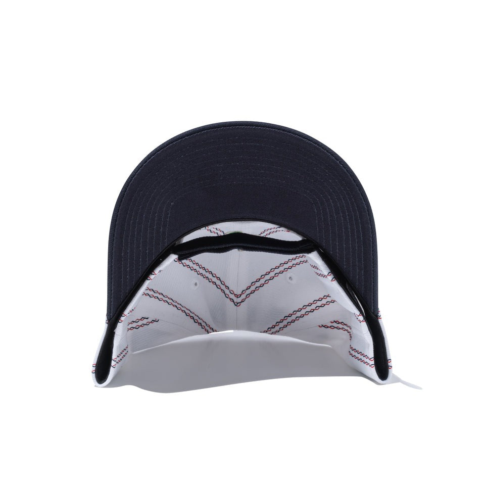 ニューエラ キャップ 9FORTY WBC 日本 2026 WORLD BASEBALL CLASSIC ARCH LOGO STRAPBACK CAP PINSTRIPE WHITE NAVY