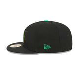 ニューエラ キャップ 59FIFTY ロサンゼルス ドジャース MLB ST PATRICKS DAY FITTED CAP BLACK