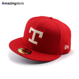 シティコネクト ニューエラ キャップ 59FIFTY テキサス レンジャーズ MLB CITY CONNECT FITTED CAP RED