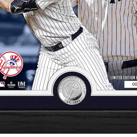 2025 アメリカンリーグ MVP アーロン ジャッジモデル 海外取寄 額入りコラージュフレーム ニューヨーク ヤンキース 2025 AMERICAN LEAGUE MVP BRONZE COIN PHOTO MINT