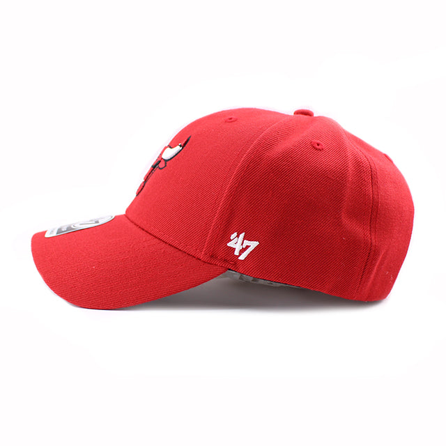 47ブランド キャップ シカゴ ブルズ MVP ADJUSTABLE CAP RED