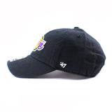 47ブランド キャップ ロサンゼルス レイカーズ NBA CLEAN UP CAP BLACK