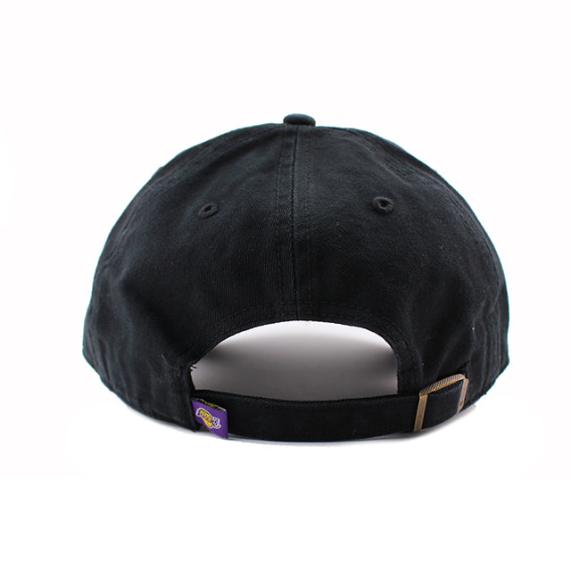 47ブランド キャップ ロサンゼルス レイカーズ NBA CLEAN UP CAP BLACK