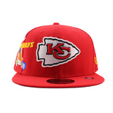 ニューエラ キャップ 9FIFTY スナップバック カンザスシティ チーフス NFL TEAM BASIC ICON SNAPBACK CAP RED