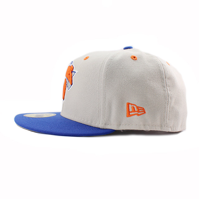 ニューエラ キャップ 59FIFTY ニューヨーク ニックス NBA TEAM BASIC FITTED CAP CREAM