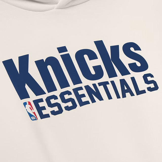 海外取寄 フィアーオブゴッド エッセンシャルズ フーディー ニューヨーク ニックス 2026 NBA FINALS CHAMPIONS 90sRELAXED HOODIE LIGHT IVORY