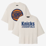 海外取寄 フィアーオブゴッド エッセンシャルズ Tシャツ ニューヨーク ニックス 2026 NBA FINALS CHAMPIONS MERCH T-SHIRT CREAM