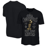 海外取寄 ナイキ Tシャツ ニューヨーク ニックス 2026 NBA FINALS CHAMPIONS LIMITED EDITION LOCKER ROOM T-SHIRT BLACK
