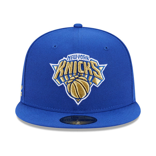 海外取寄 ニューエラ キャップ 59FIFTY ニューヨーク ニックス 2026 NBA FINALS CHAMPIONS RING CEREMONY FITTED CAP BLUE