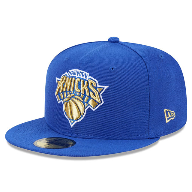 海外取寄 ニューエラ キャップ 59FIFTY ニューヨーク ニックス 2026 NBA FINALS CHAMPIONS RING CEREMONY FITTED CAP BLUE