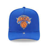海外取寄 ニューエラ キャップ 9FIFTY ニューヨーク ニックス INJECTION PIN A-FRAME SNAPBACK CAP BLUE