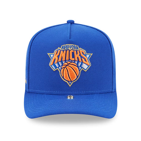 海外取寄 ニューエラ キャップ 9FIFTY ニューヨーク ニックス INJECTION PIN A-FRAME SNAPBACK CAP BLUE