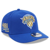 海外取寄 ニューエラ キャップ 9FIFTY ニューヨーク ニックス 2026 NBA FINALS CHAMPIONS RING CEREMONY SNAPBACK CAP BLUE