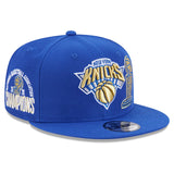 海外取寄 ニューエラ キャップ 9FIFTY ニューヨーク ニックス 2026 NBA FINALS CHAMPIONS RING CEREMONY SNAPBACK CAP BLUE