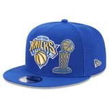 海外取寄 ニューエラ キャップ 9FIFTY ニューヨーク ニックス 2026 NBA FINALS CHAMPIONS RING CEREMONY SNAPBACK CAP BLUE