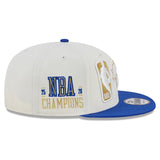 海外取寄 ニューエラ キャップ 9FIFTY ニューヨーク ニックス 2026 NBA FINALS CHAMPIONS LOCKER ROOM RING CEREMONY SNAPBACK CAP WHITE-BLUE