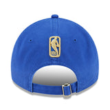 海外取寄 ニューエラ キャップ 9TWENTY ニューヨーク ニックス 2026 NBA FINALS CHAMPIONS RING CEREMONY STRAPBACK CAP BLUE