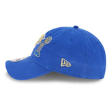 海外取寄 ニューエラ キャップ 9TWENTY ニューヨーク ニックス 2026 NBA FINALS CHAMPIONS RING CEREMONY STRAPBACK CAP BLUE