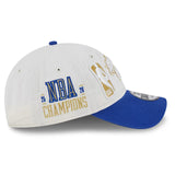 海外取寄 ニューエラ キャップ 9TWENTY ニューヨーク ニックス 2026 NBA FINALS CHAMPIONS LOCKER ROOM RING CEREMONY STRAPBACK CAP WHITE-BLUE