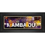 コービー ブライアントモデル 海外取寄 額入りコラージュフレーム FANATICS AUTHENTIC FRAMED MAMBA OUT COLLAGE