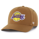 即日発送 47ブランド NBA カーハート ロサンゼルス レイカーズ CARHARTT 47BRAND HITCH SNAPBACK CAP BROWN