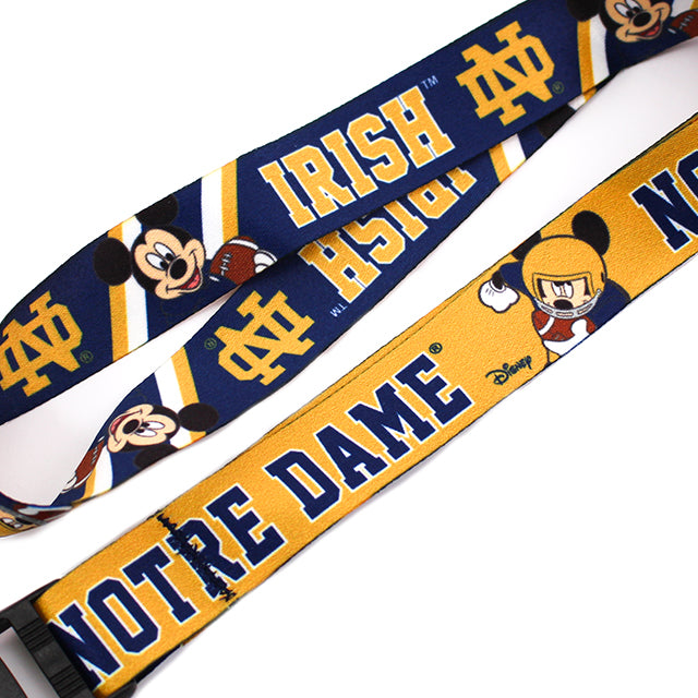 ウィンクラフト ランヤード ノートルダム ファイティング アイリッシュ ディズニー DISNEY MICKEY MOUSE NCAA LANYARD WINCRAFT NOTRE DAME FIGHTING IRISH