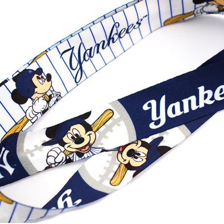 ウィンクラフト ランヤード 二ューヨーク ヤンキース ディズニー DISNEY MICKEY MOUSE NBA LANYARD WINCRAFT NEW YORK YANKEES