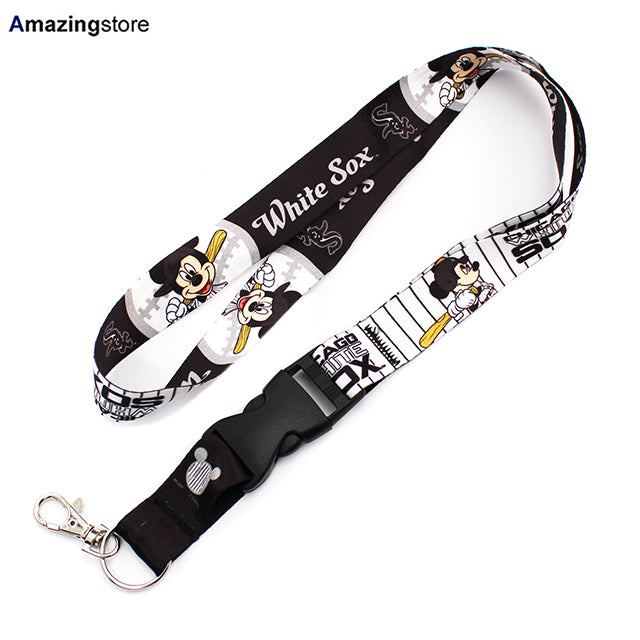 ウィンクラフト ランヤード シカゴ ホワイトソックス ディズニー DISNEY MICKEY MOUSE MLB LANYARD WINCRAFT CHICAGO WHITE SOX