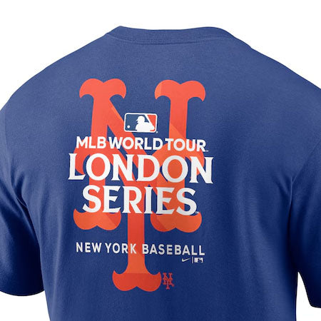 2024 ロンドンシリーズ 海外取寄 ナイキ Tシャツ ニューヨーク メッツ MLB 2024 WORLD TOUR LONDON SERIES T-SHIRT ROYAL BLUE