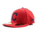 ニューエラ キャップ LP 59FIFTY クリーブランド インディアンス MLB ON FIELD AUTHENTIC ALTERNATE LOW-CROWN FITTED CAP RED