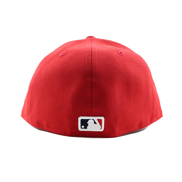 ニューエラ キャップ LP 59FIFTY クリーブランド インディアンス MLB ON FIELD AUTHENTIC ALTERNATE LOW-CROWN FITTED CAP RED