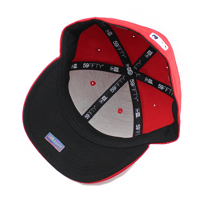 ニューエラ キャップ LP 59FIFTY クリーブランド インディアンス MLB ON FIELD AUTHENTIC ALTERNATE LOW-CROWN FITTED CAP RED