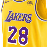 海外取寄 八村 塁 ナイキ レプリカユニフォーム ロサンゼルス レイカーズ  SWINGMAN JERSEY GOLD  LOS ANGELES LAKERS