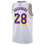 海外取寄 八村 塁 ナイキ レプリカユニフォーム ロサンゼルス レイカーズ  SWINGMAN JERSEY WHITE  LOS ANGELES LAKERS