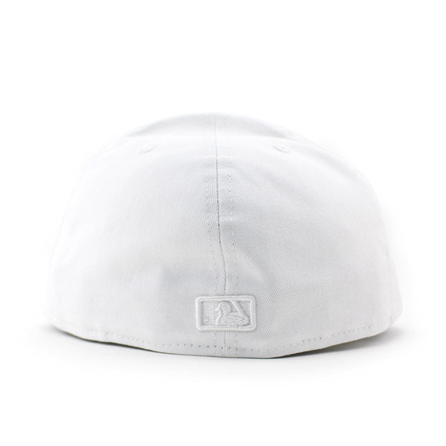 ニューエラ キャップ 59FIFTY ロサンゼルス ドジャース MLB TEAM BASIC FITTED CAP WHITEOUT