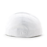 ニューエラ キャップ 59FIFTY ロサンゼルス ドジャース MLB TEAM BASIC FITTED CAP WHITEOUT