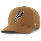 即日発送 47ブランド NBA カーハート サンアントニオ スパーズ CARHARTT 47BRAND HITCH SNAPBACK CAP BROWN