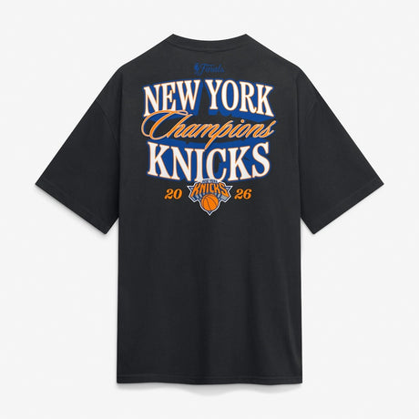 53年振りNBAファイナル優勝 海外取寄 Tシャツ ニューヨーク ニックス 2026 NBA FINALS CHAMPIONS LEGACY HEAVYWIEGHT T-SHIRT BLACK