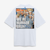 53年振りNBAファイナル優勝 海外取寄 Tシャツ ニューヨーク ニックス ニューヨークポスト 2026 NBA FINALS CHAMPIONS NEWSPAPER COVER HEAVYWIEGHT T-SHIRT WHITE