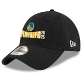 海外取寄 ニューエラ キャップ 9TWENTY ゴールデンステイト ウォリアーズ 2025 NBA PLAYOFFS ADJUSTABLE CAP BLACK