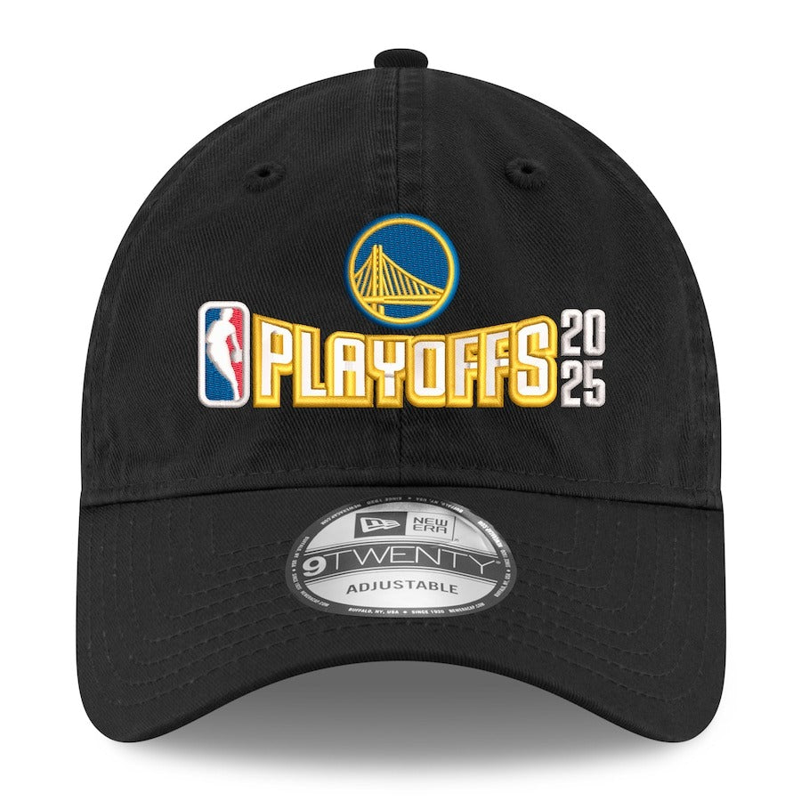 海外取寄 ニューエラ キャップ 9TWENTY ゴールデンステイト ウォリアーズ 2025 NBA PLAYOFFS ADJUSTABLE CAP BLACK