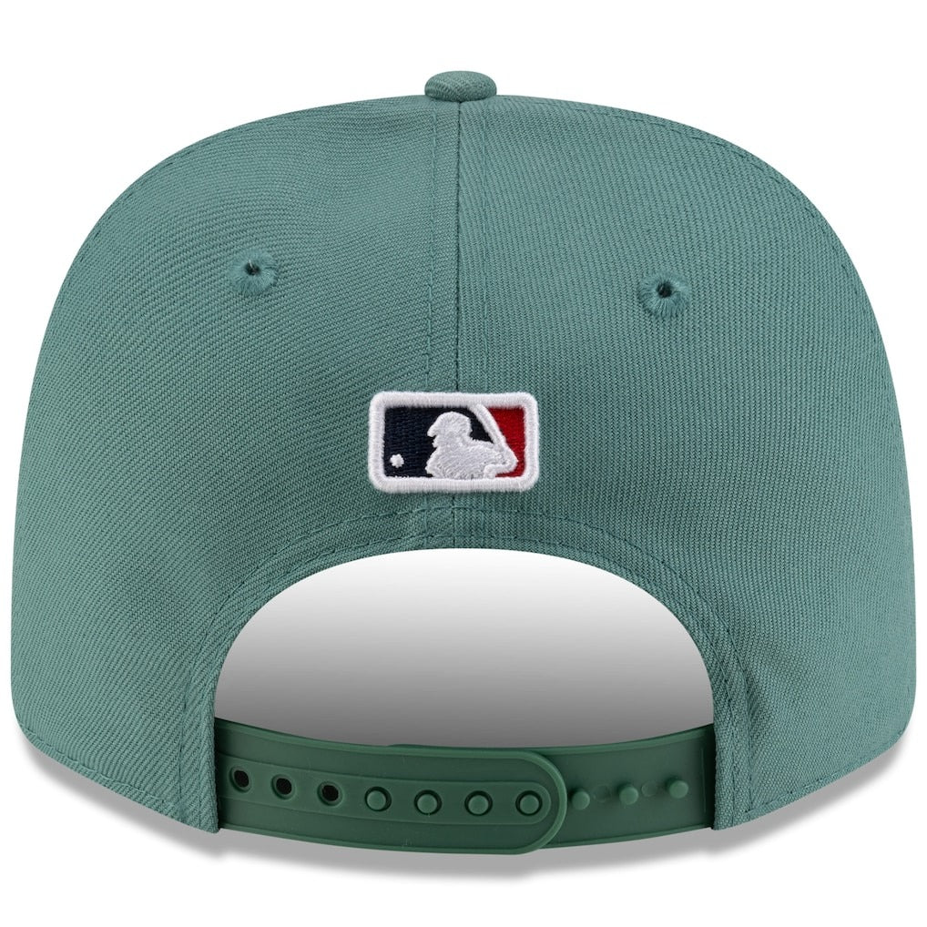 海外取寄 シティコネクト ニューエラ キャップ 9SEVENTY ボストン レッドソックス MLB CITY CONNECT STRETCH SNAPBACK CAP GREEN