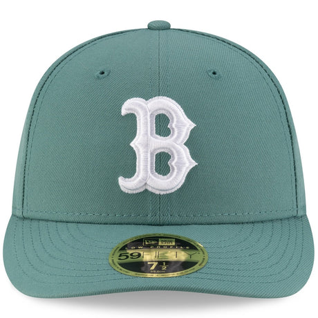 海外取寄 シティコネクト ニューエラ キャップ LP59FIFTY ボストン レッドソックス MLB CITY CONNECT LOW CROWN FITTED CAP GREEN