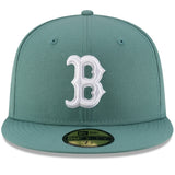 海外取寄 シティコネクト ニューエラ キャップ 59FIFTY ボストン レッドソックス MLB CITY CONNECT FITTED CAP GREEN