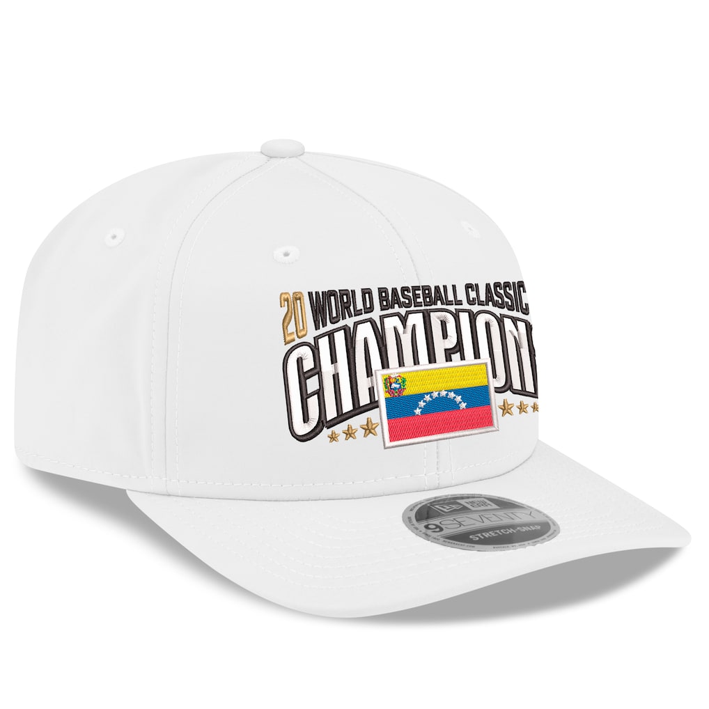 ニューエラ キャップ 9SEVENTY WBC ベネズエラ 2026 WORLD BASEBALL CLASSIC 2026 WORLD BASEBALL CLASSIC CHAMPIONS LOCKER ROOM STRETCH-SNAPBACK CAP WHITE