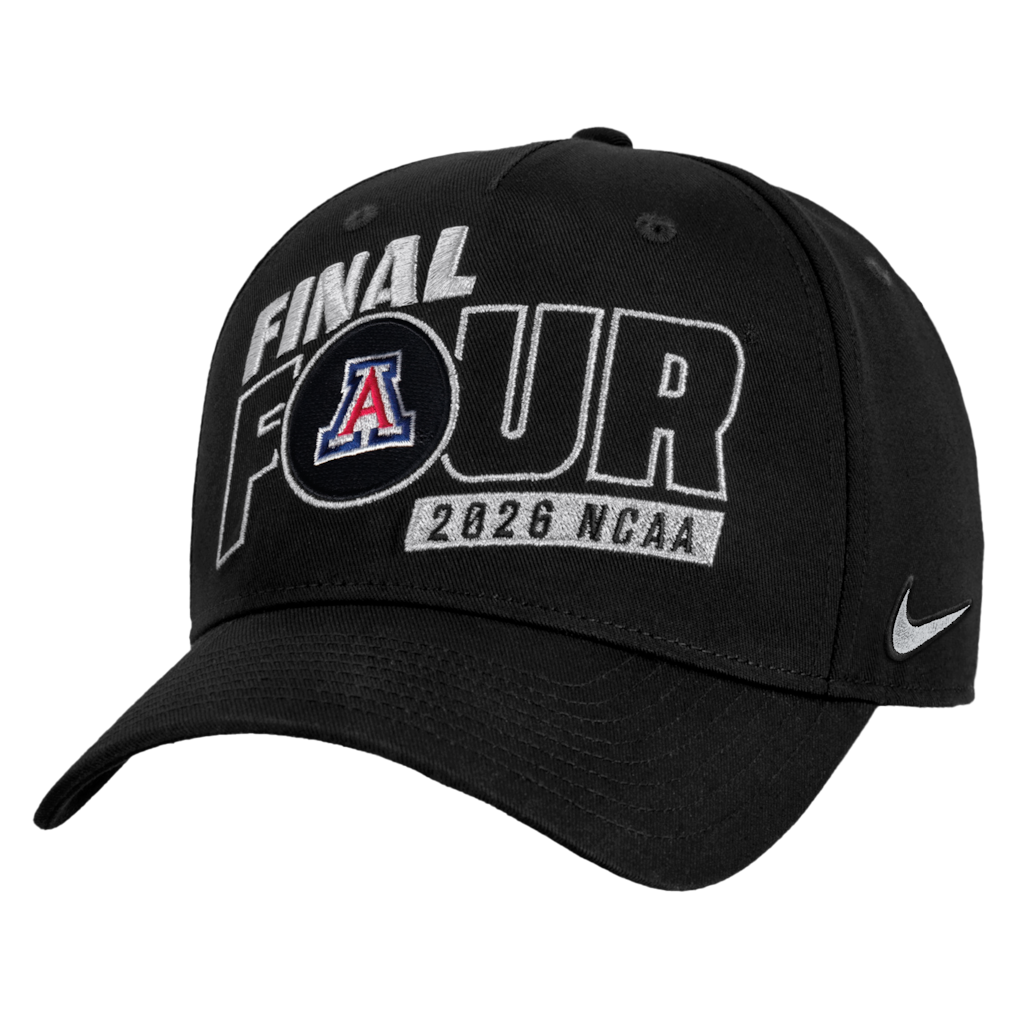 海外取寄 ナイキ キャップ アリゾナ ワイルドキャッツ 2026 NCAA MEN`S BASKETBALL TOURNAMENT MARCH MADNESS FINAL FOUR LOCKER ROOM ADJUSTABLE CAP BLACK