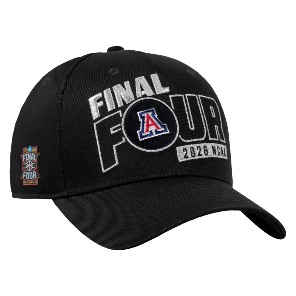 海外取寄 ナイキ キャップ アリゾナ ワイルドキャッツ 2026 NCAA MEN`S BASKETBALL TOURNAMENT MARCH MADNESS FINAL FOUR LOCKER ROOM ADJUSTABLE CAP BLACK