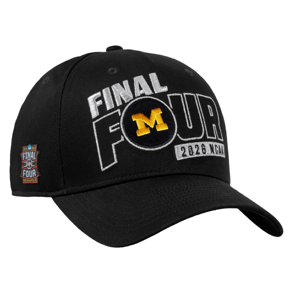 海外取寄 ジョーダンブランド キャップ ミシガン ウォルバリンズ 2026 NCAA MEN`S BASKETBALL TOURNAMENT MARCH MADNESS FINAL FOUR LOCKER ROOM ADJUSTABLE CAP BLACK